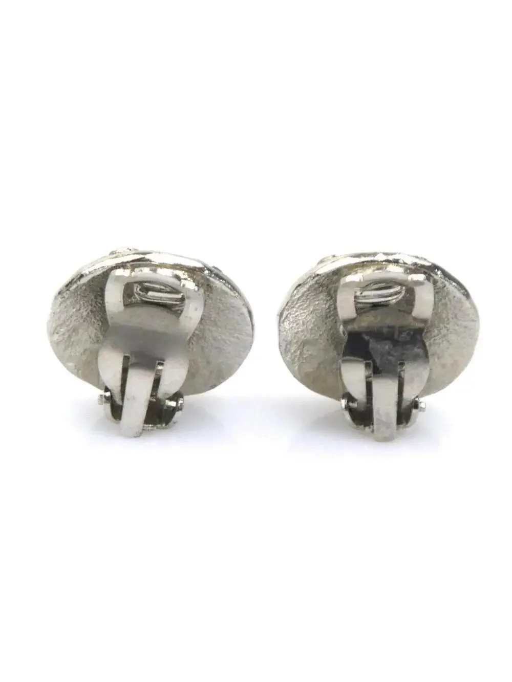 Auth Chanel Vintage Cc Logo Earrings #327006C28B